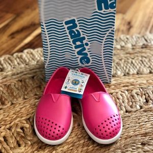 New Girls Native Verona Pink Size 12